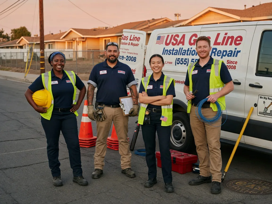 Gas Line Installation company in Lost City, WV